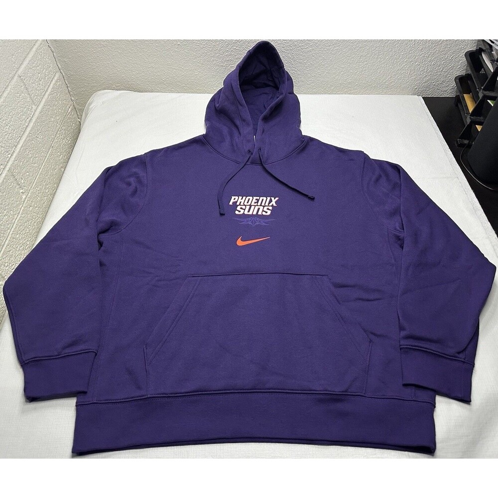 Nike NBA Phoenix Suns 2023-24 City Edition Club Pullover Hoodie Large FB4839-535